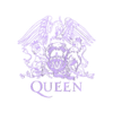 Queen_Logo.stl Queen Crest Logo