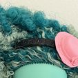 IMG_8457.jpg Monster High Frights Camera Action/Basic Honey Swamp doll headband/hat replacement