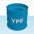 ypf.png Mate barrel YPF logo