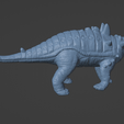 3.png Dinosaur pinacosaurus 3D print model