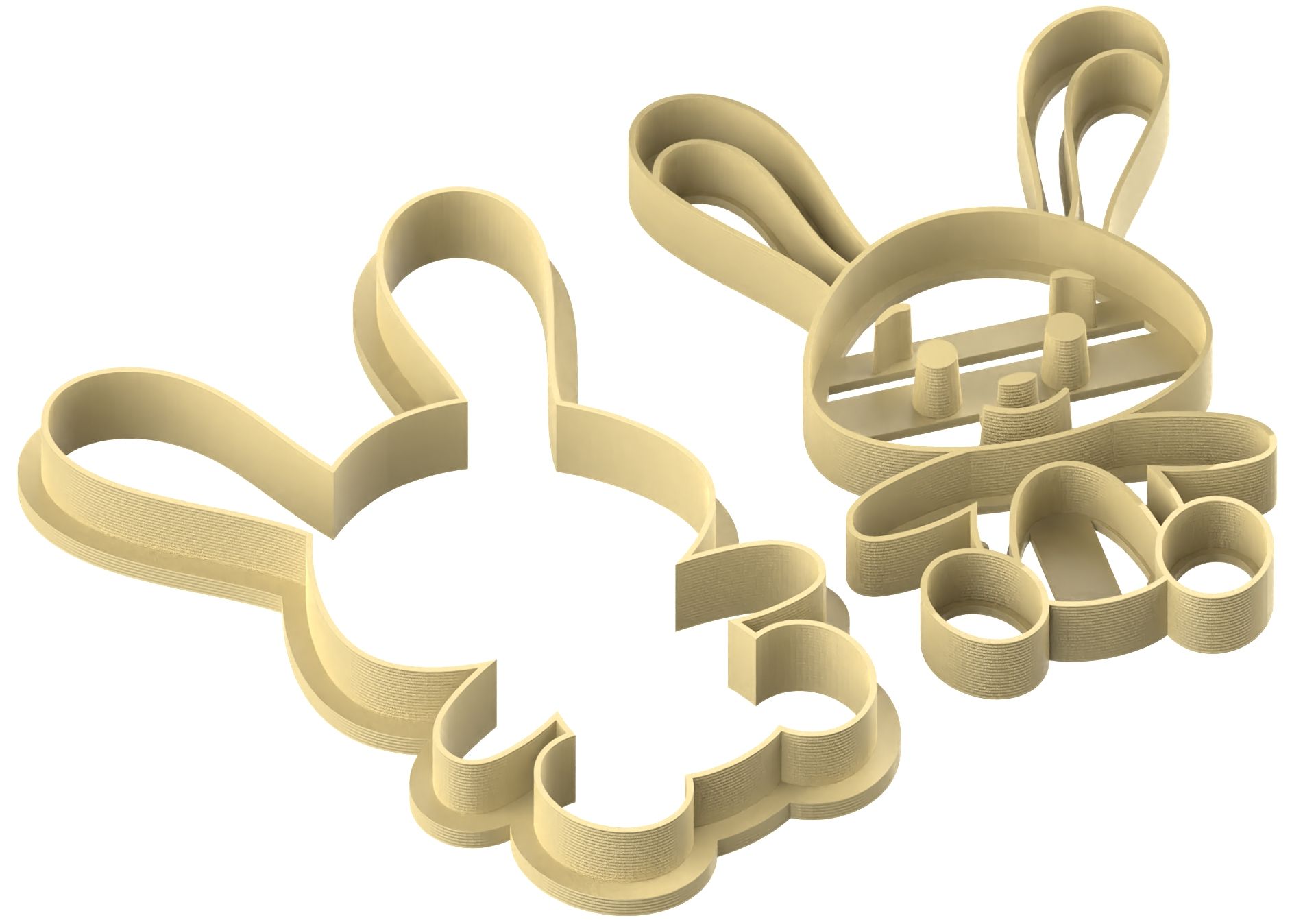 Download 3MF file Easter cookie cutters PACK 1 • 3D printer object ・ Cults