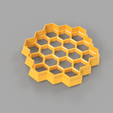 Wabe_12mm.png HONEYCOMB COOKIE CUTTERS SET - 5 Sizes