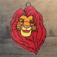Mufasa face.jpg Disney The Lion King 8 Ornaments pack 2