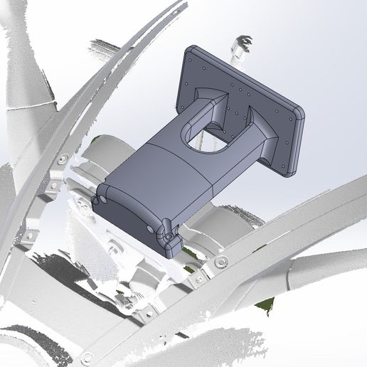 Triumph Sprint 1050 ST GT phone holder