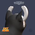 3.png Diadema con cuernos Hollow Knight para perros y gatos - Accesorio Cosplay para mascotas