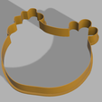 Снимок.png STL file Easter chicken cookie cutter・3D printable model to download