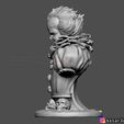 03.jpg Pennywise Bust High quality - IT chapter Two - Halloween 3D print