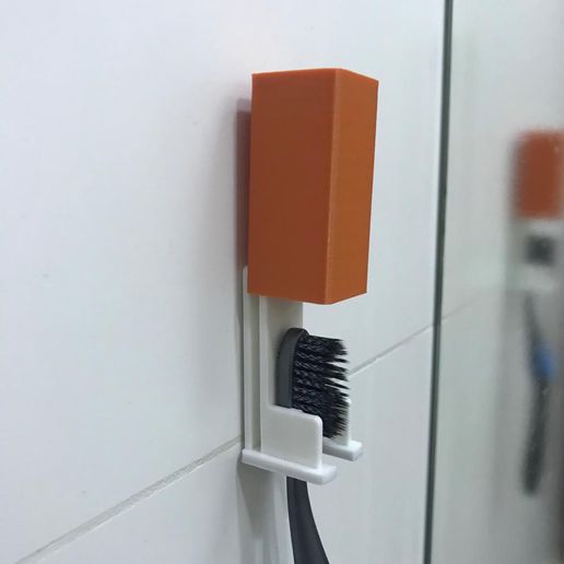 3.jpg STL-Datei Toothbrush Holder (Hygienic Design) herunterladen • Modell zum 3D-Drucken, OsvaldoFilho
