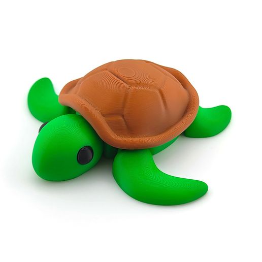 Figurine tortue 3D model