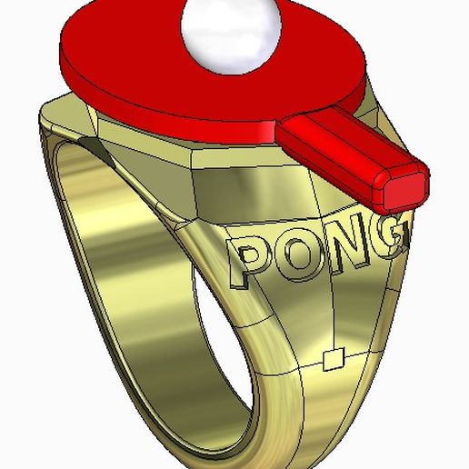 PING PONG RING 3D model