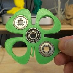 361b30aa3dd1520dedf0782a02dbb936_display_large.jpg STL-Datei 4 Leaf Clover Fidget Spinner kostenlos・3D-druckbare Vorlage zum herunterladen