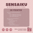 70.-SMAGORA-Series-8.png Miniature Replica SMAGORA Furniture Series for Miniature Dollhouse - IKEA - 3D Print Instant Download