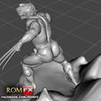 wolverine weapon x impressao07.jpg Wolverine Weapon X - Figure Printable 3D