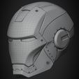 Mark2HelmetClassicWire.jpg Iron Man Mark 2 Helmet for Cosplay