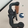M249-lmg-SPADE-TRIGGER-BARRETT-3.jpg A&K M249 LMG Spaten Abzugsgriff Picatinny