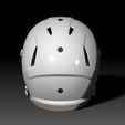 BPR_Composite22.jpg NFL Fottball Helmet Riddell Speed with Padding 3D Model