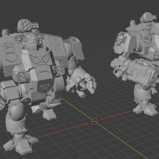 Fist Venerable Redemption Robot 3D model