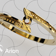 Ring015B.png Download STL file Fine Jewelry, Alliance Ring • 3D printer design, jewbroken
