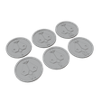 DG-Plague-Fly-Symbol-Objective-Markers-2.png Death Guard Plague Fly Objective Markers (Numbered set of 6)