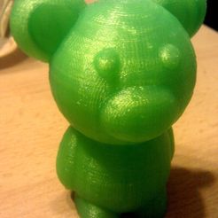 IMAG0121_display_large.jpg Free STL file Tiny bear・3D print design to download