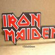 iron-maiden-grupo-musica-rock-vintage-culto-vinilo.jpg Iron Maiden sign, poster logo rock group logo