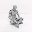 20191225_213932.jpg 3D file Mr figure the 3D printed action figure・3D printer model to download