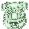 Perro-4-50mm_e.png Dog 4 50mm cookie cutter