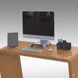 Combo Pack Desk Items (1).jpg Combo Pack Desk Items - MONITOR STAND, DESK ORGANIZER WITH DIVIDER, and FOLDING TABLET STAND FOR IPAD, E-READER TABLETS AND IPHONE 10S MAX & IPHONE PLUS SIZES