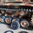 20210525_105616.jpg Tank RC] Wheel 2 parts (tire + metal) Panzer 3/4 and Stug version Tardif 1/16