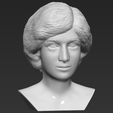 11.jpg Princess Diana bust 3D printing ready stl obj formats