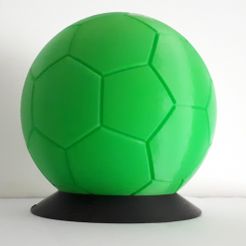 20180622_100856.jpg STL-Datei Soccer Ball Money Box・Design für den 3D-Druck zum Herunterladen