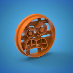 emooojjjjj.678.jpg 3D file Emoji cookie cutters set of 6 different designs | coming in multi-size 3D models of 2.5",3",3.5",4",4.5" | full pack 30 stl files compressed in one .zip file・3D printable design to download