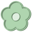 1_e.png Pack Flowers x6 cookie cutter 60mm 80 mm