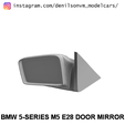 e282.png BMW M5 5-series E28 door mirror