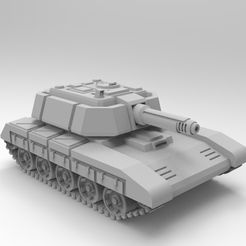 Free 3D file 15mm Modular Tiny Tank Bigger Crator MBT 🪖・Object to download  and to 3D print・Cults