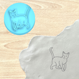 hawanabrowncat01.png Stamp - Cat