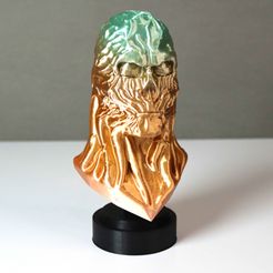 Pal ait pitt pe - we Fs pen ' ae a e gt oe om Free STL file Vecna from Stranger Things - Bust・3D print object to download