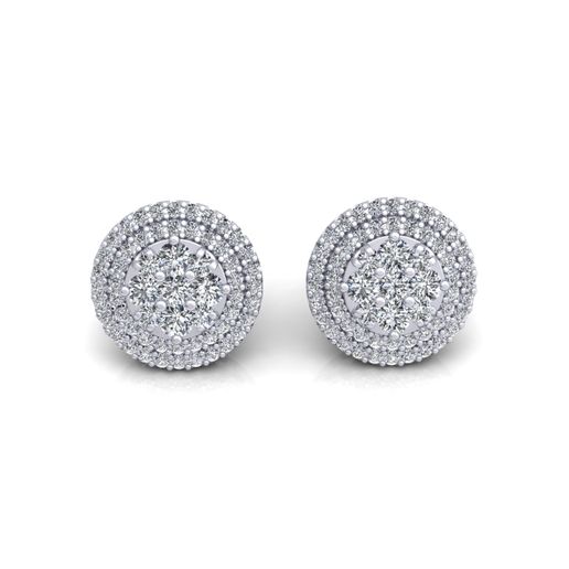 Fancy Earring , Pendent , Solitail Ring And Engagement Ring 3D model