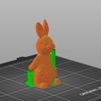 A.jpg Lapin de Pâques 10cm - Easter bunny 10cm