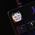 oni_keycaps_09.jpg STL file Japanese Masks Keycaps - Mechanical Keyboard・3D printer design to download