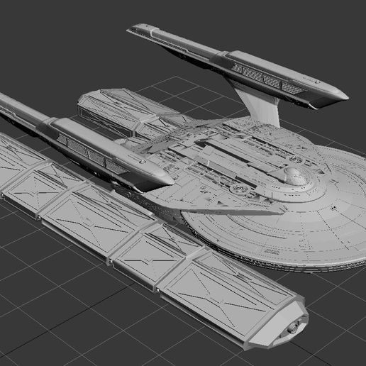USS Kobiashi 3D model