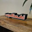 Wipe-50.jpg Wipeout Video Game Light-Up Wall Box / Ornament