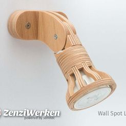 e31c3e8d01f796b506d7fa889f4017b2_display_large.jpg STL-Datei Wall Spot Lamp cnc/laser kostenlos・3D-Druck-Vorlage zum herunterladen