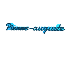 Pierre-auguste.png STL-Datei Pierre-auguste・3D-druckbare Vorlage zum herunterladen