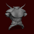 high Poly Render Main.png Tibia Demon Armor - KeyChain Miniature