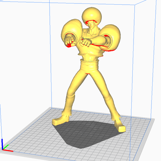 🎲 Bobobo-bo Bo-bobo 3D Model・ STL File for ・Cults