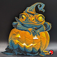 2.png Pumpkin Froglin,  Hueforge Painting, Art Plates, ErickDRedd 3D Designs