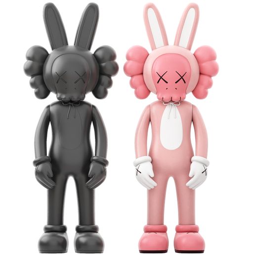 🗿 kaws accomplice vinyl figure・ 3D File for 3D printing