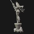 wip12.jpg Yoko Littner - gurren lagann 3d print figurine