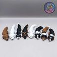 393120446_1723664921469505_6301712976427211626_n.jpg Baby Dog and Cat Flexi Keychains (Set of 8.)